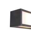 UTAH * APLIQUE EXTERIOR GRIS OSCURO  IP65 - 1L*E27